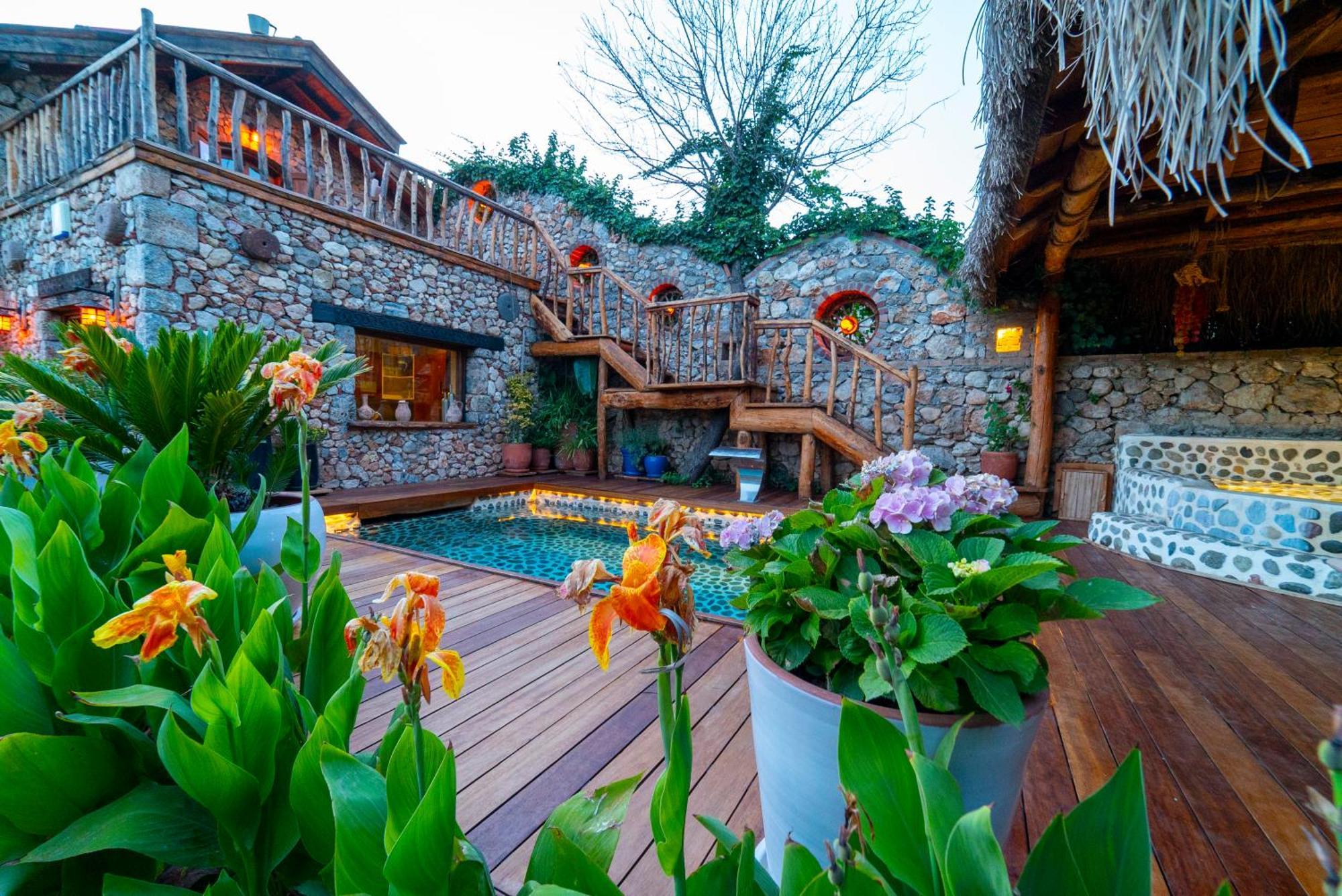 Levissi Lodge Otantic Stone Villa In Kayakoy ภายนอก รูปภาพ